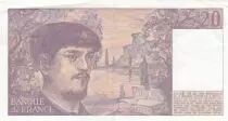 Francia 20 Francs Debussy - 1988 - Serial Y.023