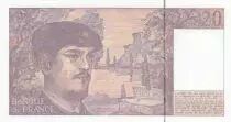 Francia 20 Francs Debussy - 1990 Serial F.030 - UNC