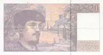 Francia 20 Francs Debussy - 1991 - Serial A.032 - VF