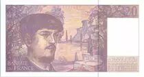 Francia 20 Francs Debussy - 1995 Serial G.48