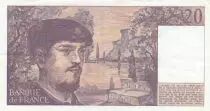 Francia 20 Francs Debussy - 1997 - Serial S.001