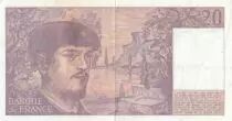 Francia 20 Francs Debussy - O.020 - 1987