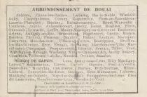 Francia 20 Francs Douai City - 1916