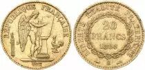 Francia 20 Francs Genius  - 1888 A Paris Gold