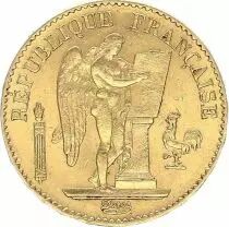 Francia 20 Francs Genius - III e Republic 1877 A Paris