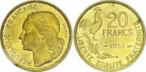 Francia 20 Francs Guiraud - 1951