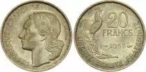 Francia 20 Francs Guiraud - 1951