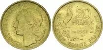 Francia 20 Francs Guiraud - 1951B Beaumont - Le Roger
