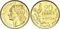 Francia 20 Francs Guiraud - 1952