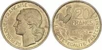 Francia 20 Francs Guiraud - 1953 B Beaumont - Le Roger