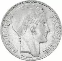 Francia 20 Francs Marian with laureate head -1938