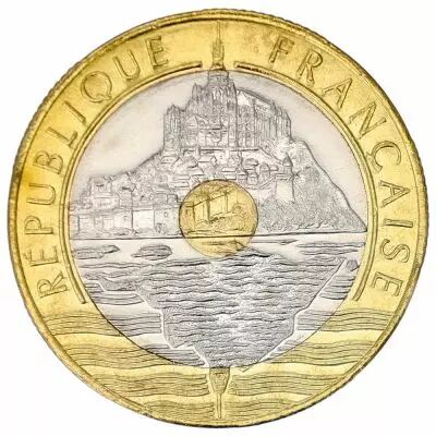 Francia 20 Francs Mont Saint-Michel - 1992