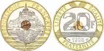 Francia 20 Francs Mont Saint-Michel - 1998 - BU