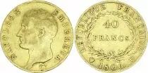 Francia 20 Francs Napoleon I  1813 A - Gold - aVF - Type Empire
