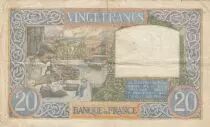 Francia 20 Francs Science and Industry -  28-08-1941 - Serial S.5148