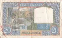Francia 20 Francs Science and Industry - 03-04-1941 Serial K.3220