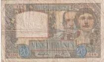 Francia 20 Francs Science and Labour - 18-09-1941 - Serial E.5765