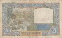 Francia 20 Francs Science and Labour - 20-02-1941 - Serial Z.2962