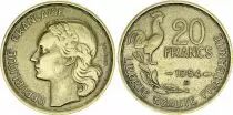 Francia 20 Francs Woman head - 1951 B Beamont-le-Roger