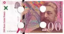 Francia 200 Francs - Eiffel - Cancelled - 1999 - Letter F - P.160