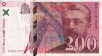 Francia 200 Francs - Gustave Eiffel - Eiffel tower - 1995 - Letter J - P.159