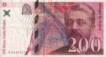 Francia 200 Francs - Gustave Eiffel - Eiffel tower - 1996 - Letter R - P.159