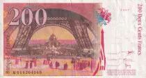 Francia 200 Francs - Gustave Eiffel - Eiffel tower - 1997 - Letter M - P.159