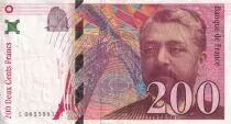Francia 200 Francs - Gustave Eiffel - Eiffel tower - 1997 - Letter M - P.159