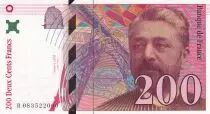 Francia 200 Francs - Gustave Eiffel - Eiffel tower - 1999 - Letter R - P.159