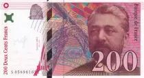 Francia 200 Francs - Gustave Eiffel - Eiffel Tower - Sign Barroux - 1997 - Letter S - P.159