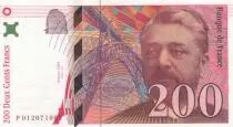 Francia 200 Francs - Gustave Eiffel - Eiffel tower- 1996 - Serial P.012