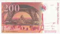 Francia 200 Francs - Gustave Eiffel - Tour Eiffel  - 1996 - Serial B.053