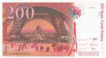 Francia 200 Francs - Gustave Eiffel - Tour Eiffel  - 1996 - Serial G.046