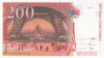 Francia 200 Francs - Gustave Eiffel - Tour Eiffel  - 1996 - Serial G.049