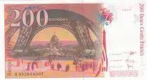 Francia 200 Francs - Gustave Eiffel - Tour Eiffel  - 1996 - Serial H.052
