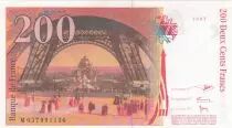 Francia 200 Francs - Gustave Eiffel - Tour Eiffel  - 1996 - Serial M.057