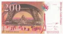 Francia 200 Francs - Gustave Eiffel - Tour Eiffel - 1999 - Serial D.074