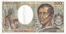 Francia 200 Francs - Montesquieu - 1981 - Serial R.005 - P.155