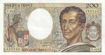 Francia 200 Francs - Montesquieu - 1982 - Serial V.013 - F.70.02