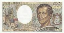 Francia 200 Francs - Montesquieu - 1982 - Serial X.013 - F.70.02