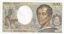 Francia 200 Francs - Montesquieu - 1982 - Serial Y.013 - F.70.02
