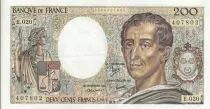 Francia 200 Francs - Montesquieu - 1983 - Serial E.020
