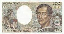 Francia 200 Francs - Montesquieu - 1983 - Serial M.018