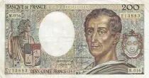 Francia 200 Francs - Montesquieu - 1983 - Serial N.016 - F.70.03
