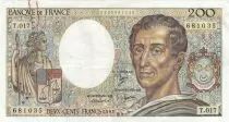 Francia 200 Francs - Montesquieu - 1983 - Serial T.017 - F.70.03