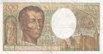 Francia 200 Francs - Montesquieu - 1987 - Serial A.44 - P.155