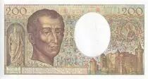 Francia 200 Francs - Montesquieu - 1989 - Serial J.073 - P.155