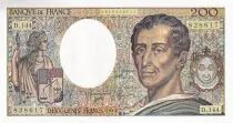 Francia 200 Francs - Montesquieu - 1990 - Serial C.081 - P.155