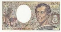 Francia 200 Francs - Montesquieu - 1992 - Serial E.145