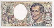 Francia 200 Francs - Montesquieu - 1992 - Serial S.105 - P.155